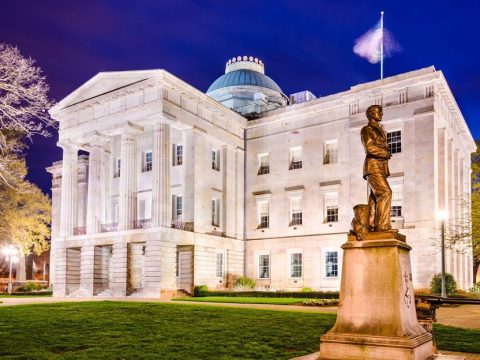 Photo of the NC State Capitol